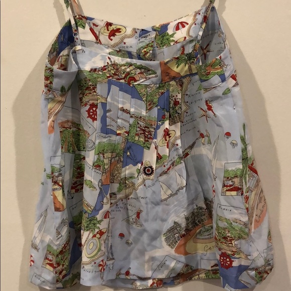 Anthropologie Italy Map Tank top NWOT - Picture 7 of 7